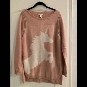 New w tags Lauren Conrad unicorn sweater large